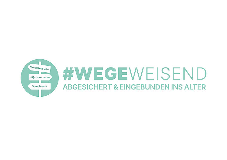Logo des Projekts wegeweisend.