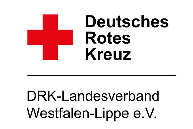 Logo des DRK-Landesverbands Westfalen-Lippe.