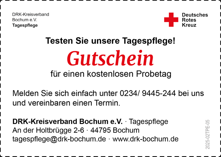 Link zum ausdruckbaren Gutschein für einen kostenlosen Schnuppertag in der Tagespflege