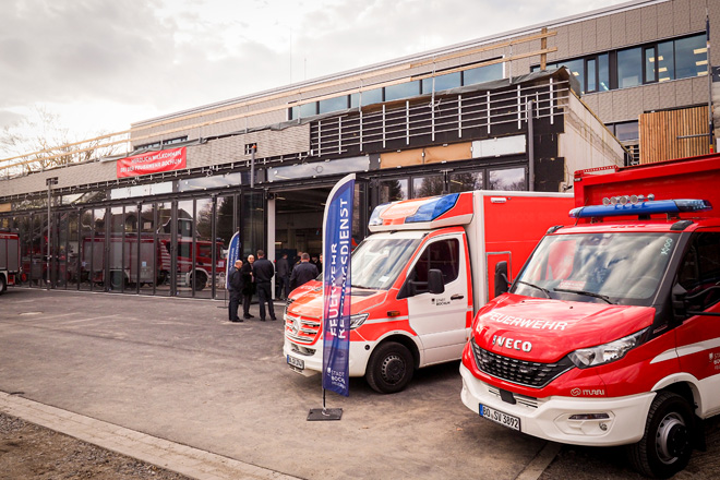 Die neue Feuer- und Rettungswache IV in Weitmar.